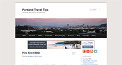 Desktop Screenshot of portlandtraveltips.com